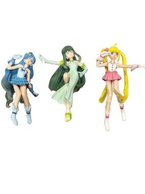 Mermaid Melody Pichi Pichi Pitch Manga Lucia Hanon Rina Furuta Figure Set